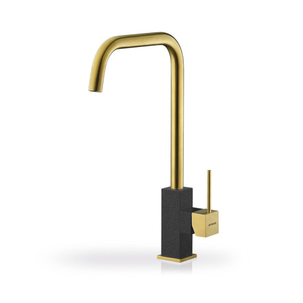 Pyramis Adelita PVD Gold & Pearl Black Ανοξείδωτο Ατσάλι (090928101) Μπαταρία Κουζίνας