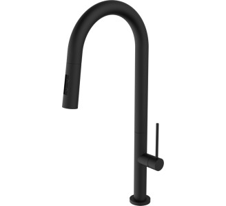 Carron Phoenix Tozo Ντους Black Matt 48780-400 Μπαταρία Κουζίνας