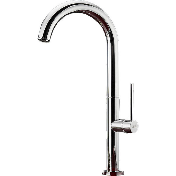 Carron Phoenix Tozo 48710-100 Ψηλή Μπαταρία Κουζίνας Πάγκου Ασημί
