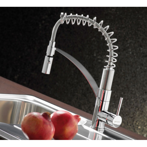 Pyramis Elegant Mini Cresento Χρωμέ 090900701 Μπαταρία Κουζίνας