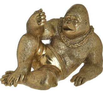 INART Γορίλας Resin Χρυσός 3-70-984-0007