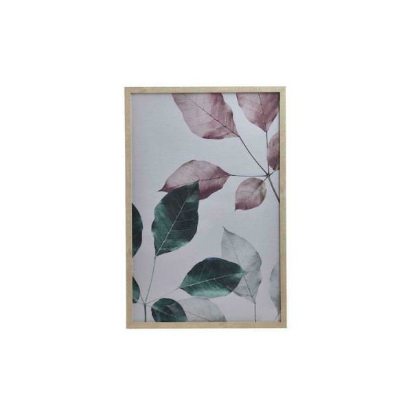INART Πίνακας Με Πλαίσιο Printed Pl/Mdf Με Φύλλα 3-90-763-0094