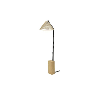 INART Φωτιστικό Επιδαπέδιο Μεταλλικό/Rattan Natural 3-15-716-0250