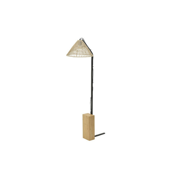 INART Φωτιστικό Επιδαπέδιο Μεταλλικό/Rattan Natural 3-15-716-0250