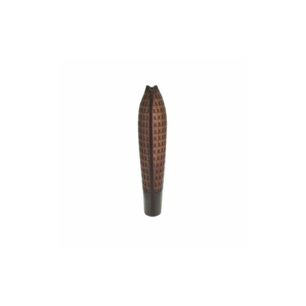 INART Βάζο Resin Καφέ 3-70-932-0122