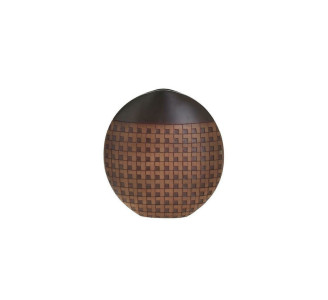 INART Βάζο Resin Καφέ 3-70-932-0124