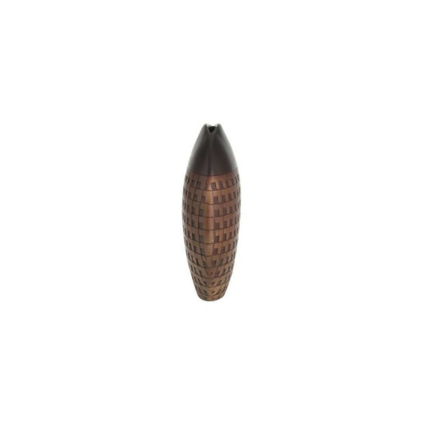 INART Βάζο Resin Καφέ 3-70-932-0124
